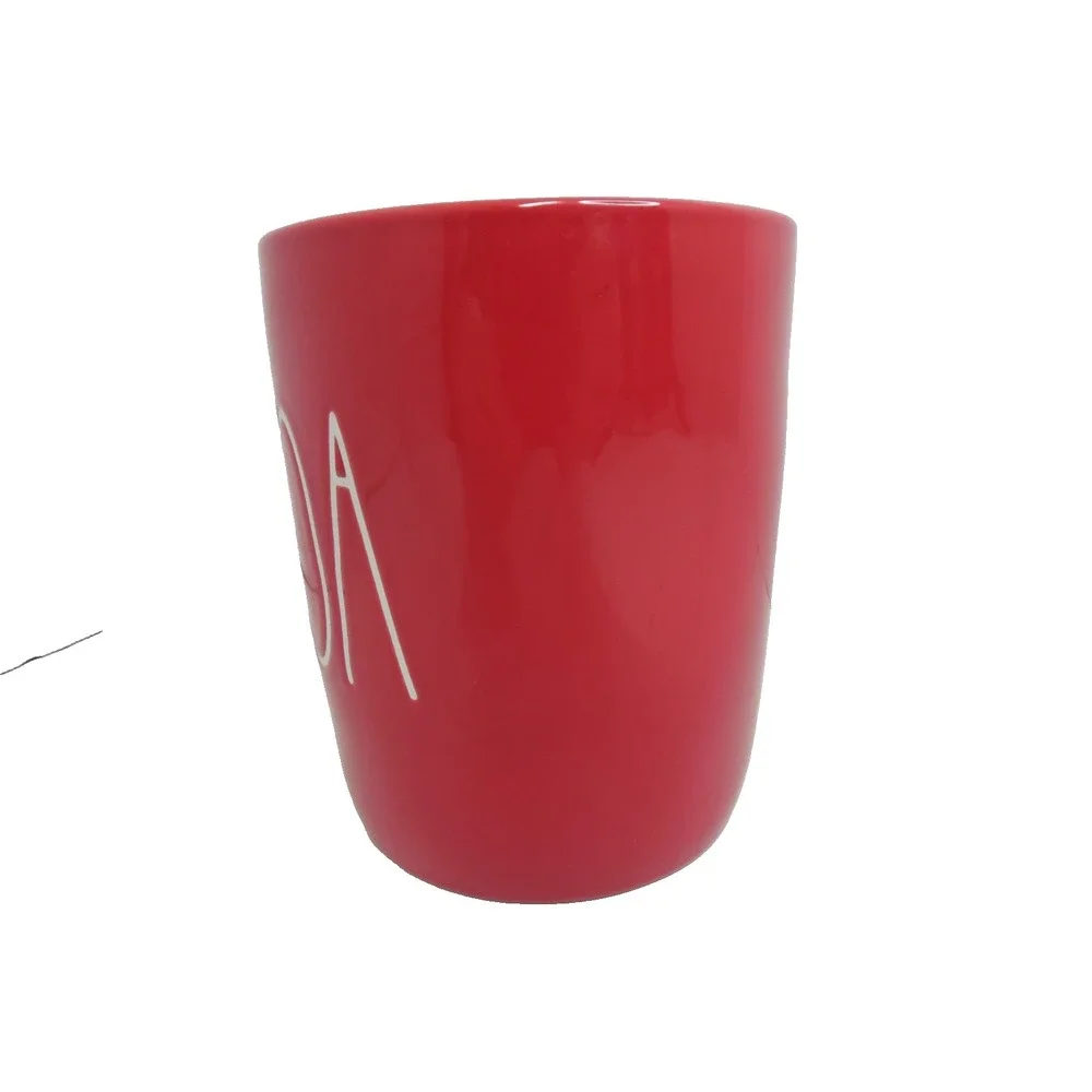 Rae Dunn Red Cocoa Cannister without Wood Lid